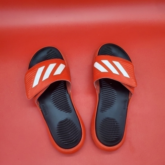 Adidas Shoes Men’s 9 Alphabounce Slides Red - Picture 5 of 8